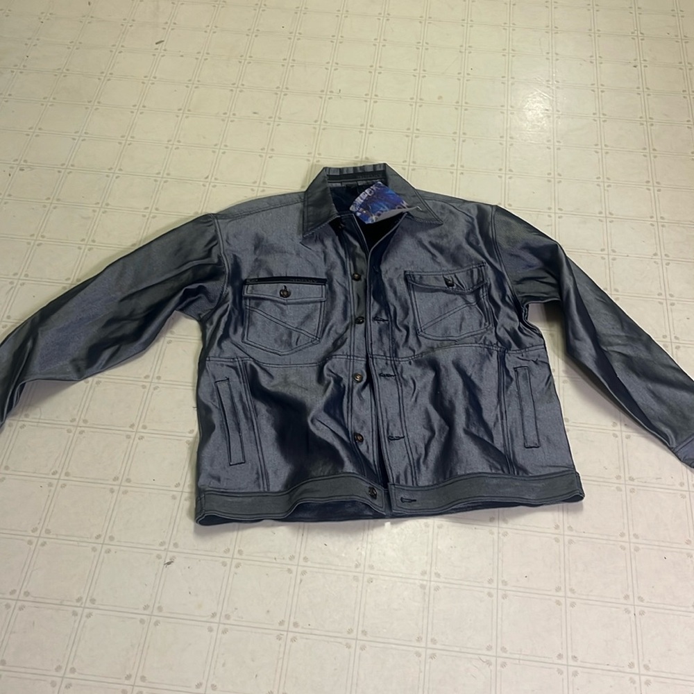 Rooky Jean Jacket new with tags size Large , closet, clean out sale